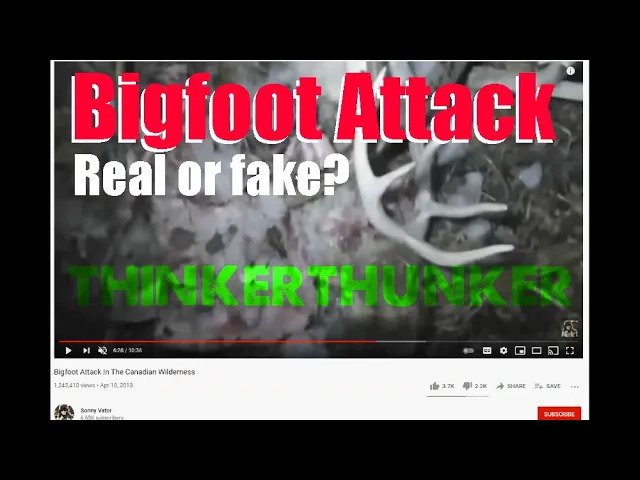 Bigfoot Attack in the Canadian Wilderness Part 1
