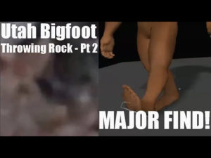 Provo Utah Bigfoot Throwing a Rock - Part 2